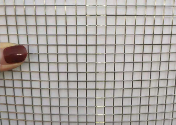16kg Welded Wire Mesh Panel , 1/4inch SS 304 Wire Mesh