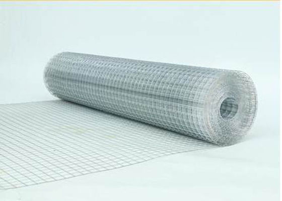 1x1 Inch Galvanized Welded Wire Mesh , Galvanised Steel Mesh Panels Square Hole