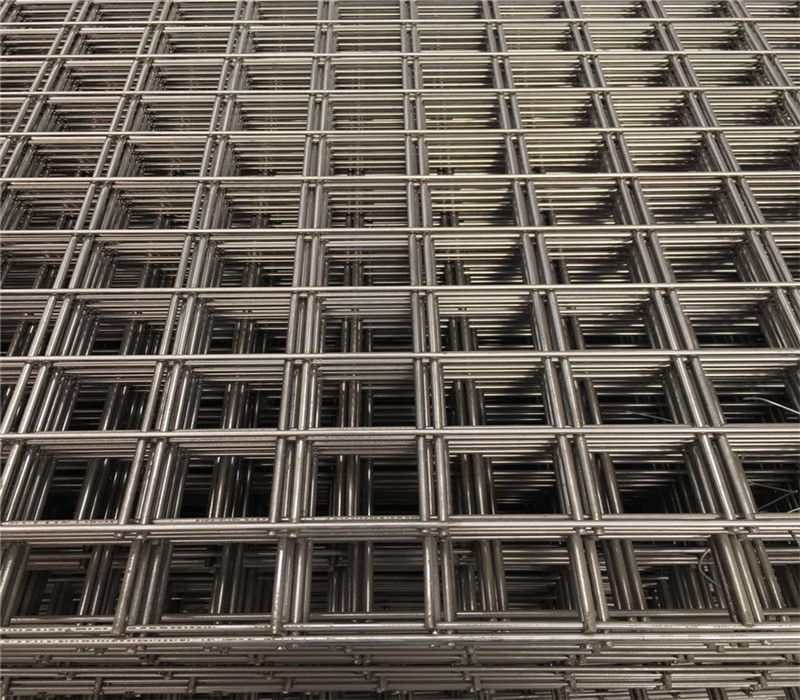 304 Stainless Steel Welded Wire Mesh Panel , 40mm Hog Wire Fence Panels