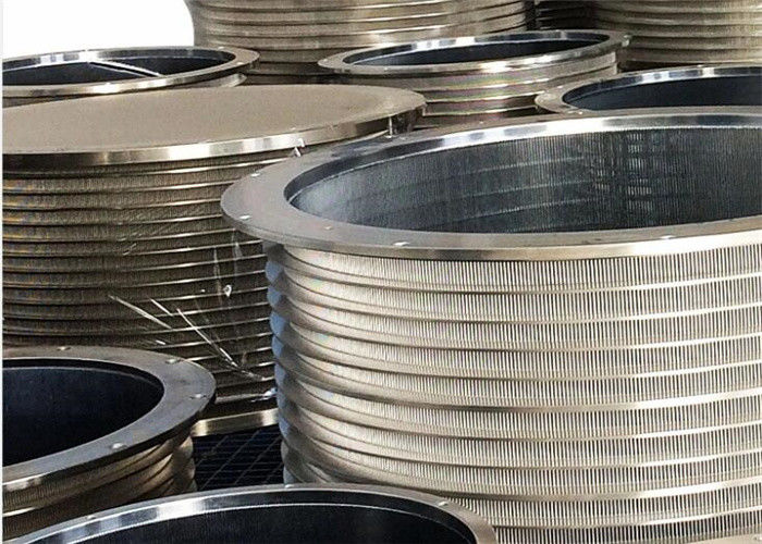 304 Stainless Steel Wedge Wire Screen L6m Filter Elements