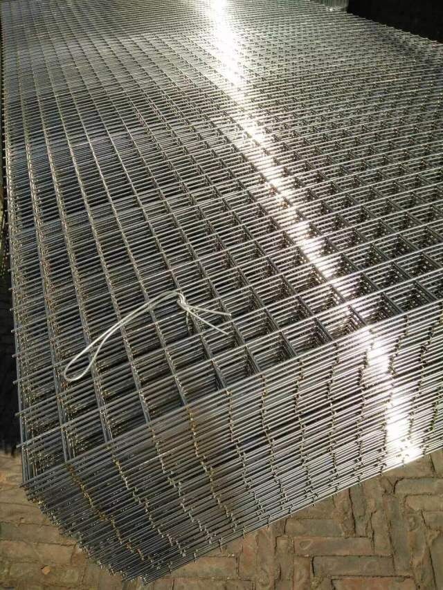 Bukti Karat 3mm Stainless Steel Wire Mesh Panel 50x50mm Lubang Hot Dip Galvanis 3
