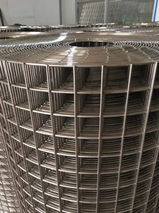Bukti Karat 3mm Stainless Steel Wire Mesh Panel 50x50mm Lubang Hot Dip Galvanis 2