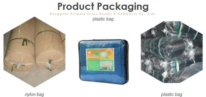 90% Reinforced Grommet Greenhouse Shade Cloth Untuk Teras Kolam Renang 4